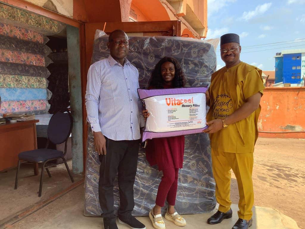 Vitafoam Rewards Winner of Digital Contest